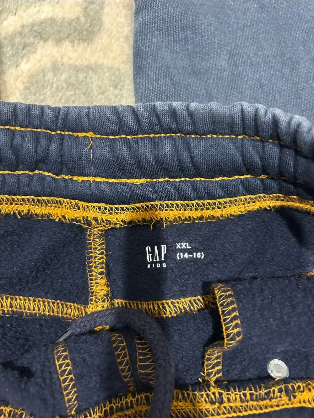 Boys Gap Sweatpants Faux Blue Jeans